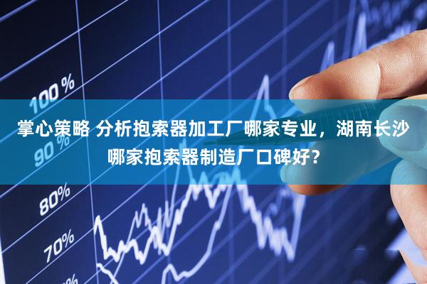 掌心策略 分析抱索器加工厂哪家专业，湖南长沙哪家抱索器制造厂口碑好？