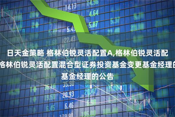 日天金策略 格林伯锐灵活配置A,格林伯锐灵活配置C: 格林伯锐灵活配置混合型证券投资基金变更基金经理的公告