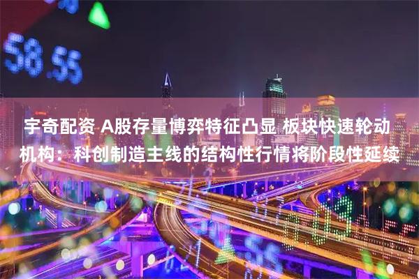 宇奇配资 A股存量博弈特征凸显 板块快速轮动 机构：科创制造主线的结构性行情将阶段性延续